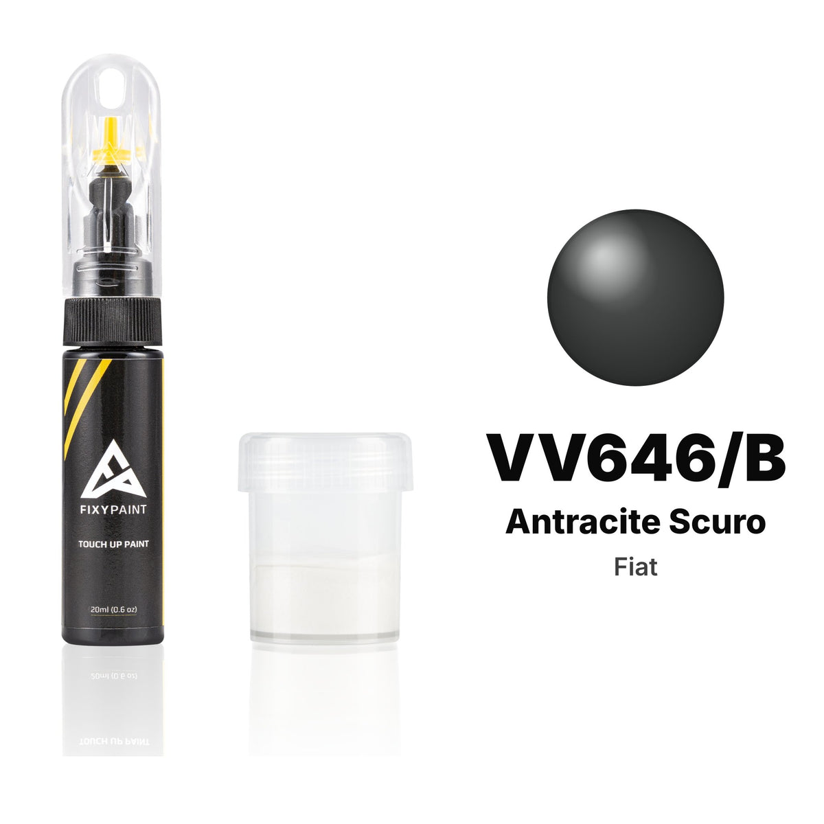 Touch-up paint for Fiat VV646/B Antracite Scuro, Standard kit