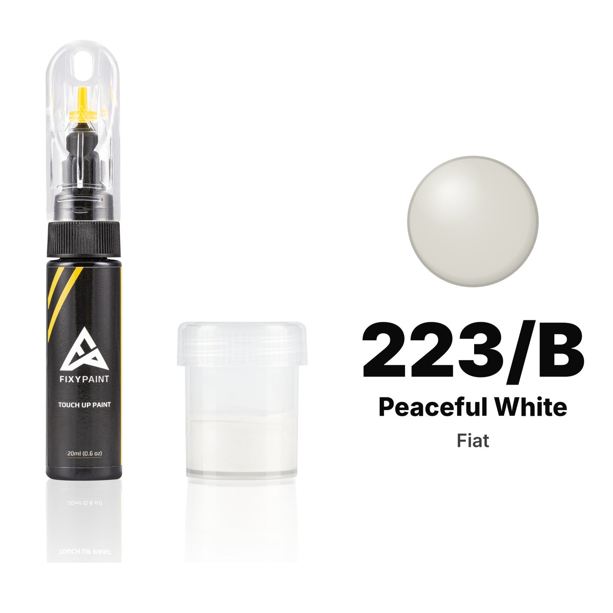 Touch-up paint for Fiat 223/B Peaceful White, Standard kit