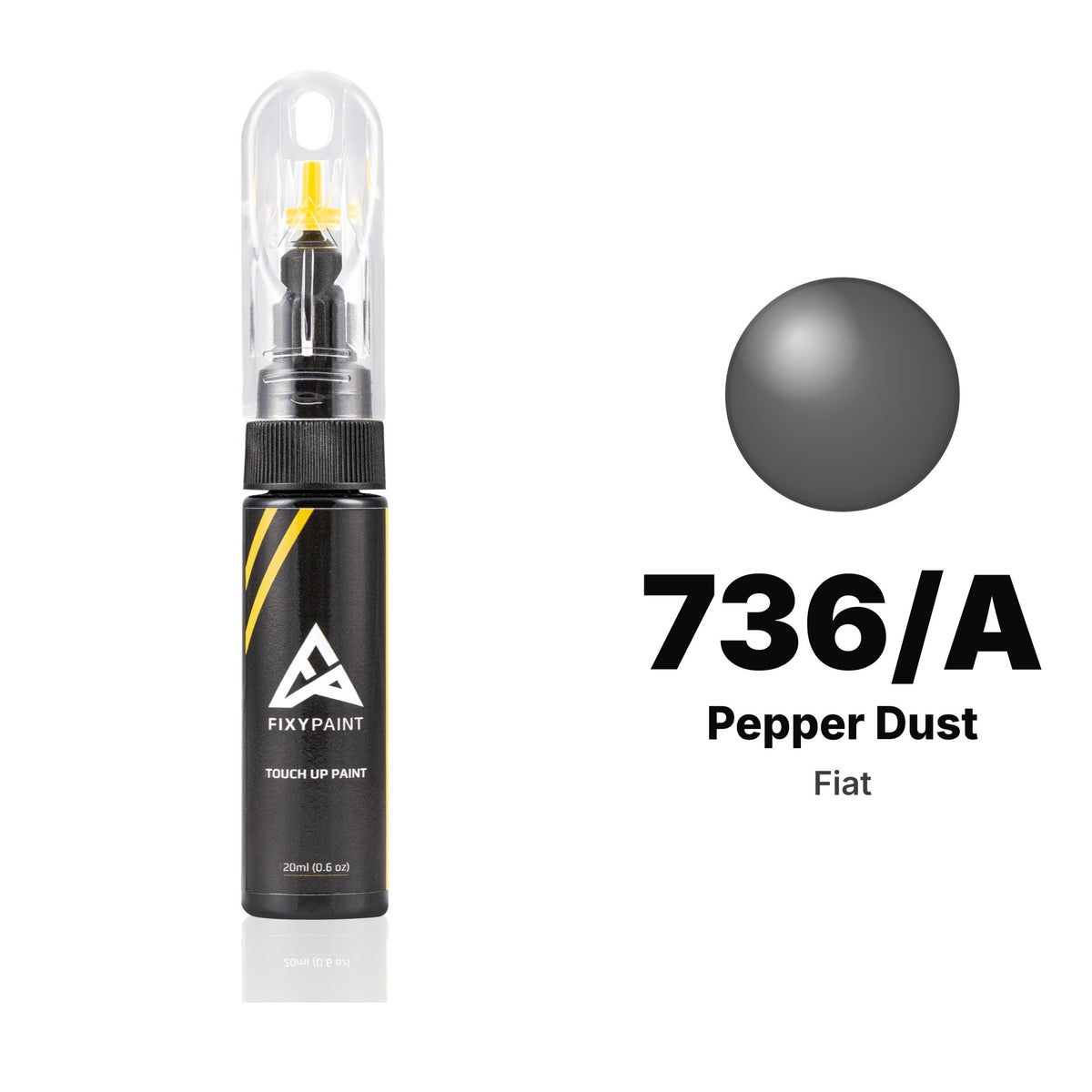 Fiat 736/A Pepper Dust touch-up paint, Basic kit