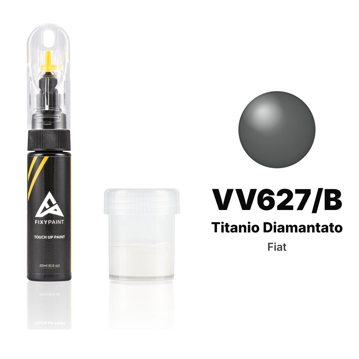 Touch-up paint for Fiat VV627/B Titanio Diamantato, Standard kit