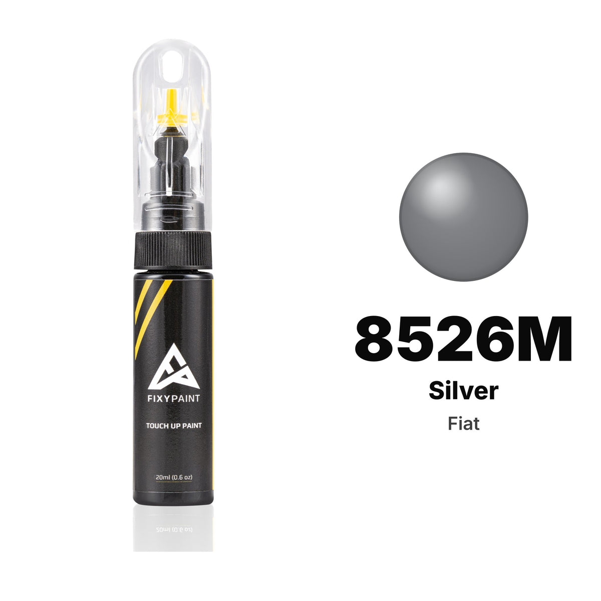 Touch-up paint for Fiat 8526M Silver, Basic kit