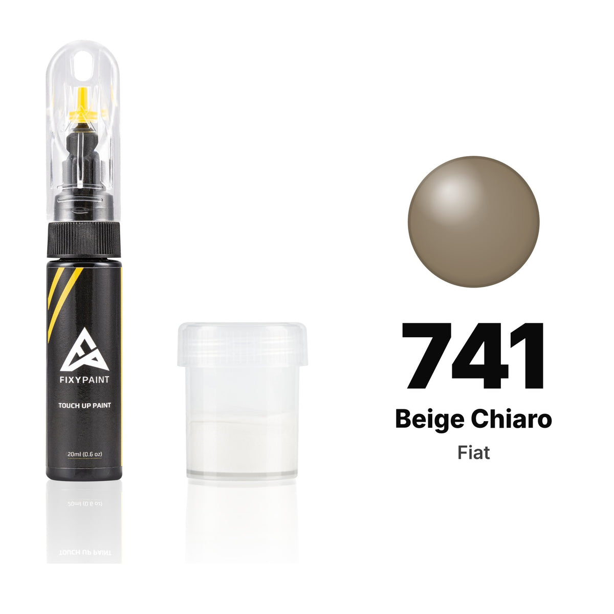 Touch-up paint for Fiat 741 Beige Chiaro, Standard kit