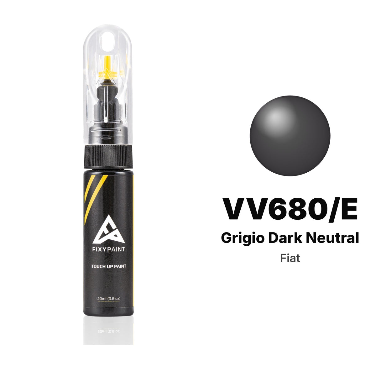Touch-up paint for Fiat VV680/E Grigio Dark Neutral, Basic kit