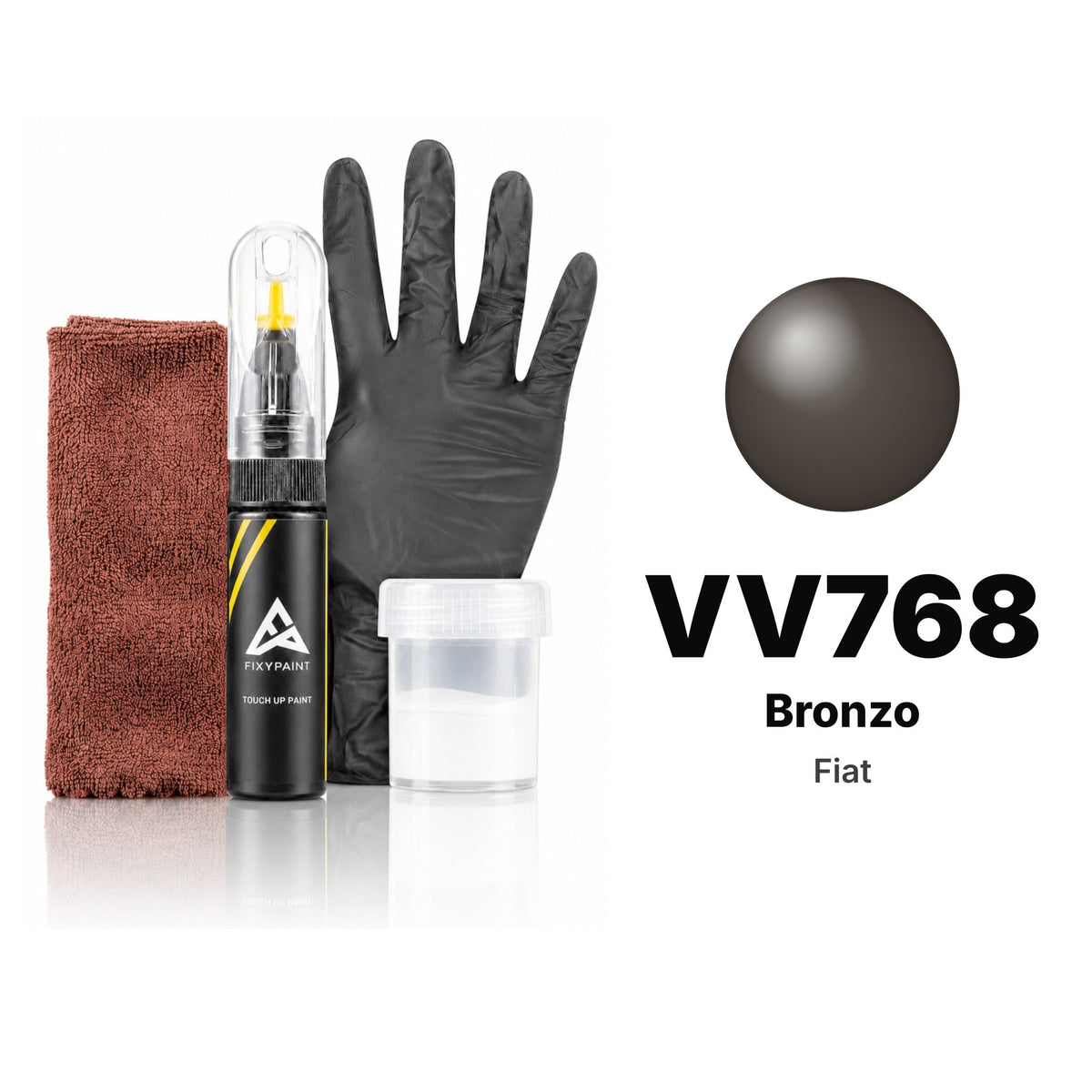 Touch-up paint for Fiat VV768 Bronzo, Complete kit