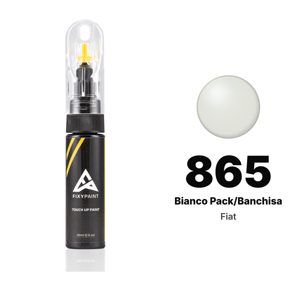 Vernice ritocco per Fiat – 865 Bianco Pack/Banchisa (tutti i modelli, dal 2019), kit Base