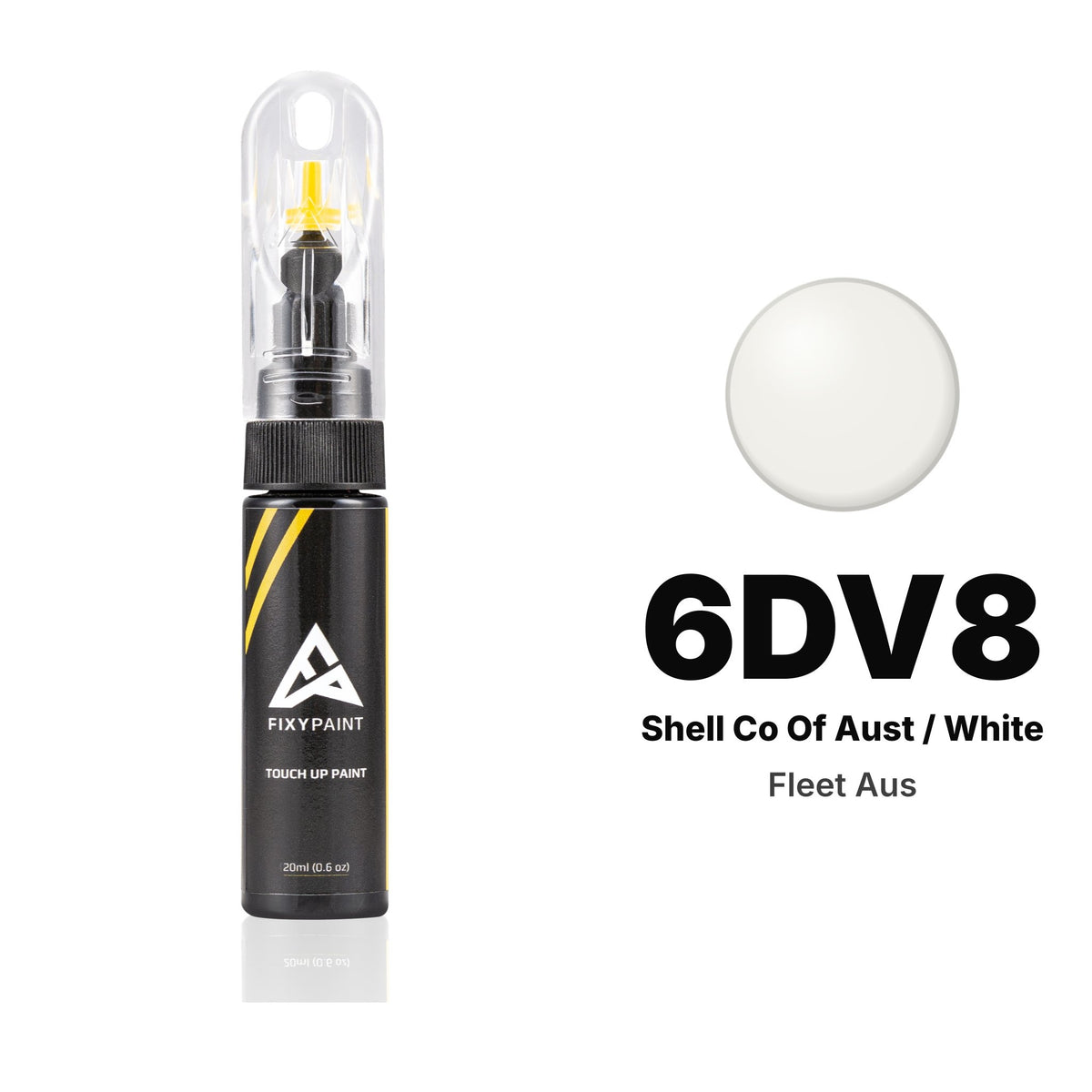 Touch-up paint for Fleet Aus 6DV8 Shell Co of Aust / White, Basic kit