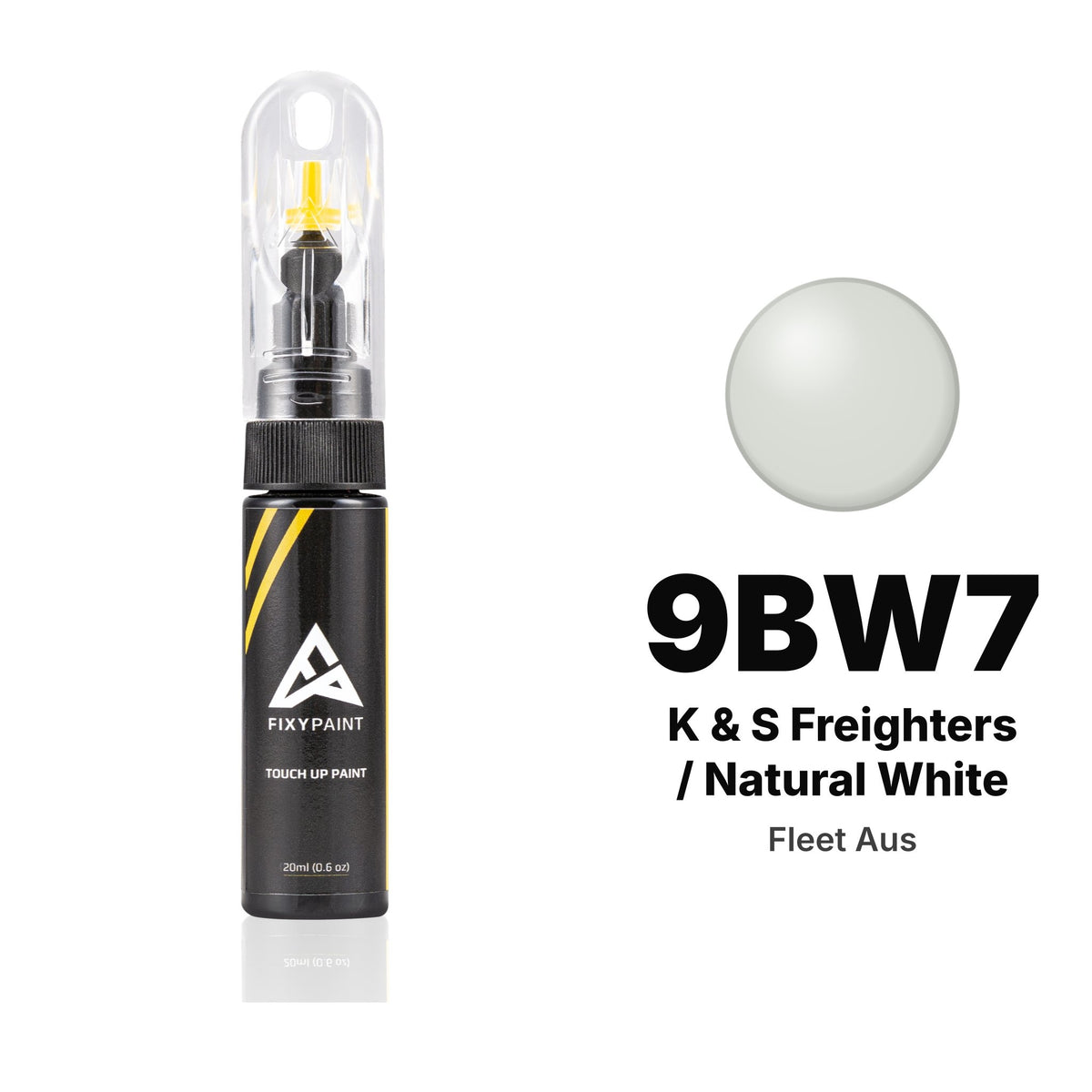 Touch-up paint for Fleet Aus 9BW7 K & S Freighters / Natural White, Basic kit