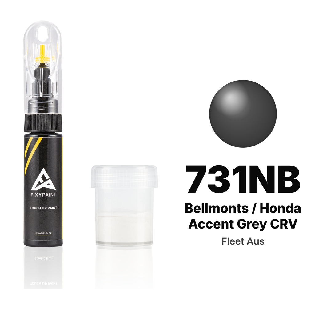 Touch-up paint for Fleet Aus 731NB Bellmonts / Honda Accent Grey CRV, Standard kit