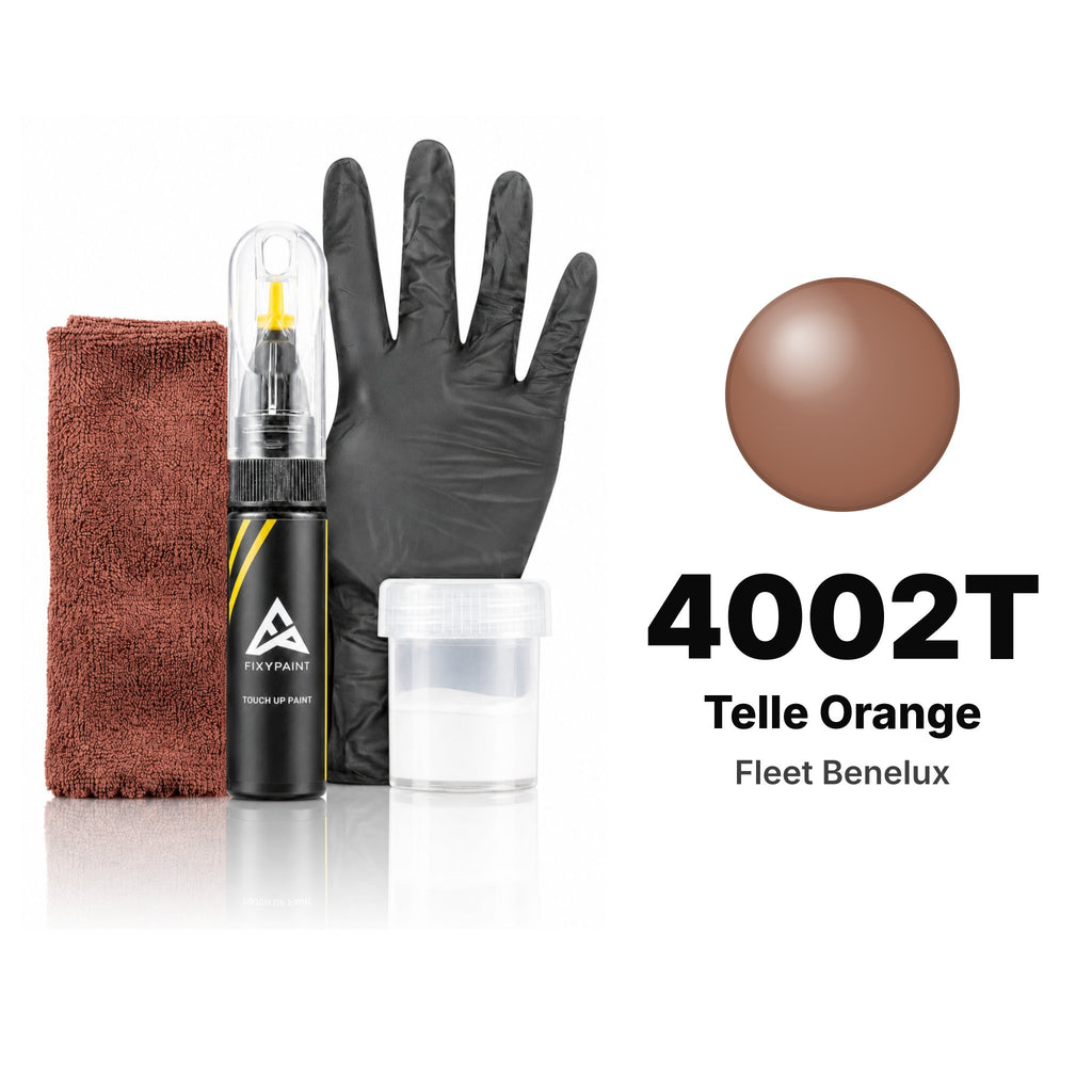 Touch-up paint for Fleet Benelux 4002T Telle Orange, Complete kit