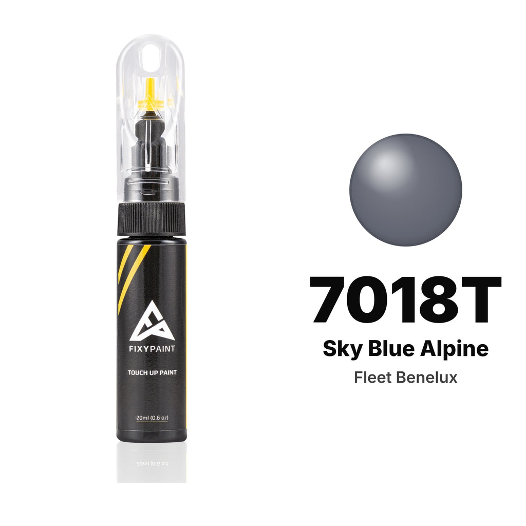 Touch-up paint for Fleet Benelux 7018T Sky Blue Alpine, Basic kit