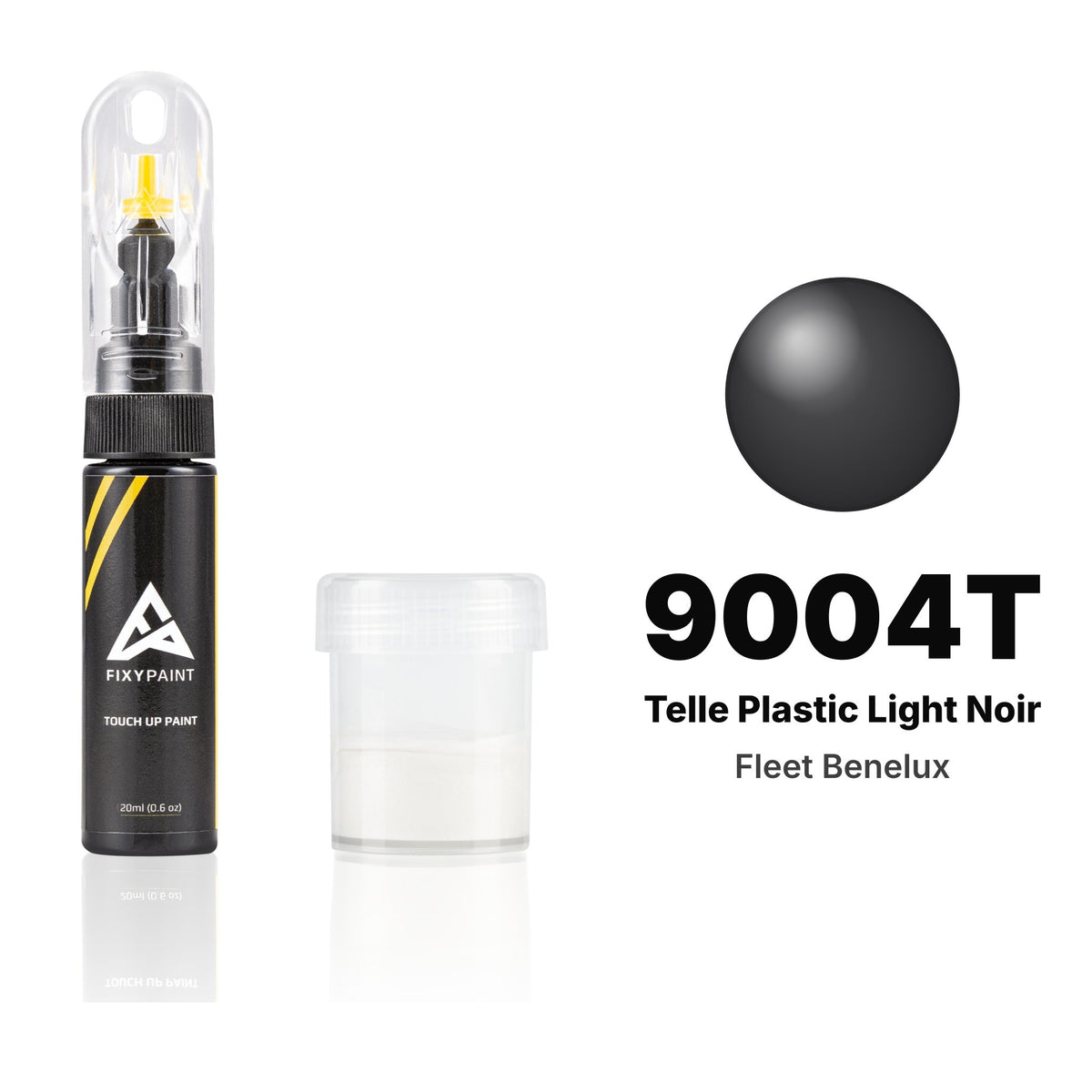 Touch-up paint for Fleet Benelux 9004T Telle Plastic Light Noir, Standard kit