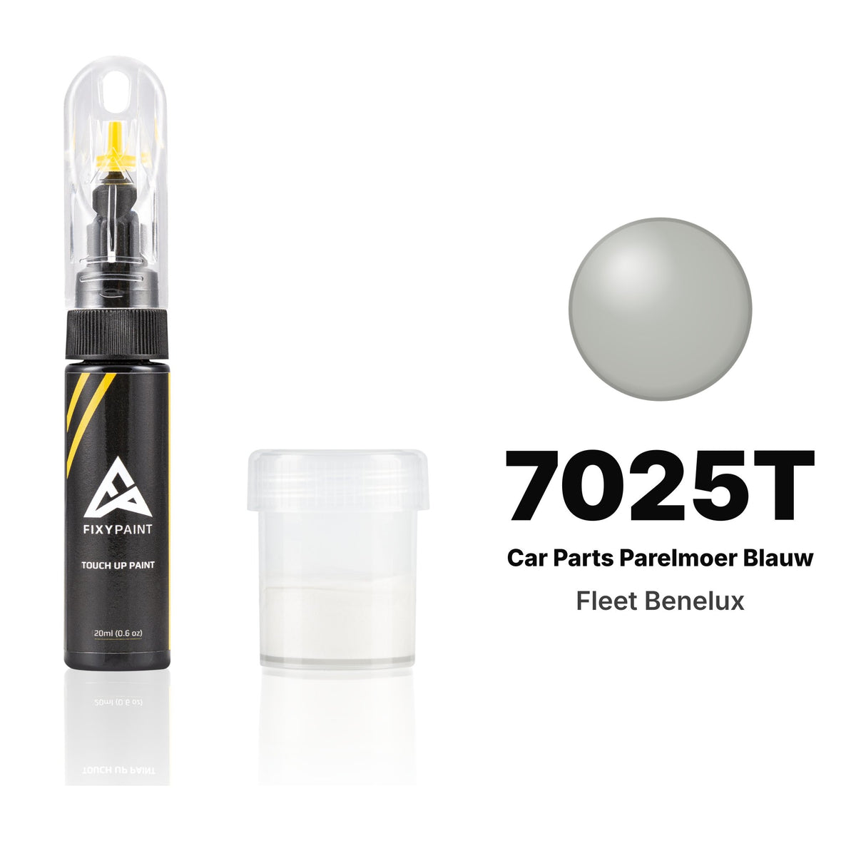 Touch-up paint for Fleet Benelux 7025T Car Parts Parelmoer Blauw, Standard kit