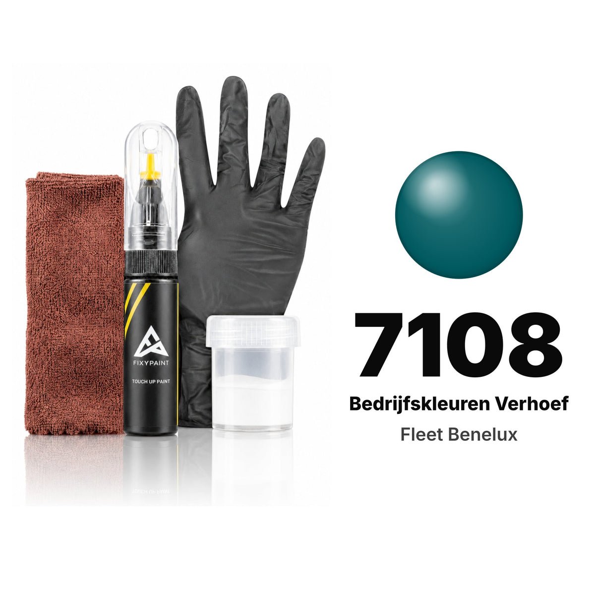 Vernice ritocco per Fleet Benelux – 7108 Bedrijfskleuren Verhoef (tutti i modelli, dal 2008), kit Completo
