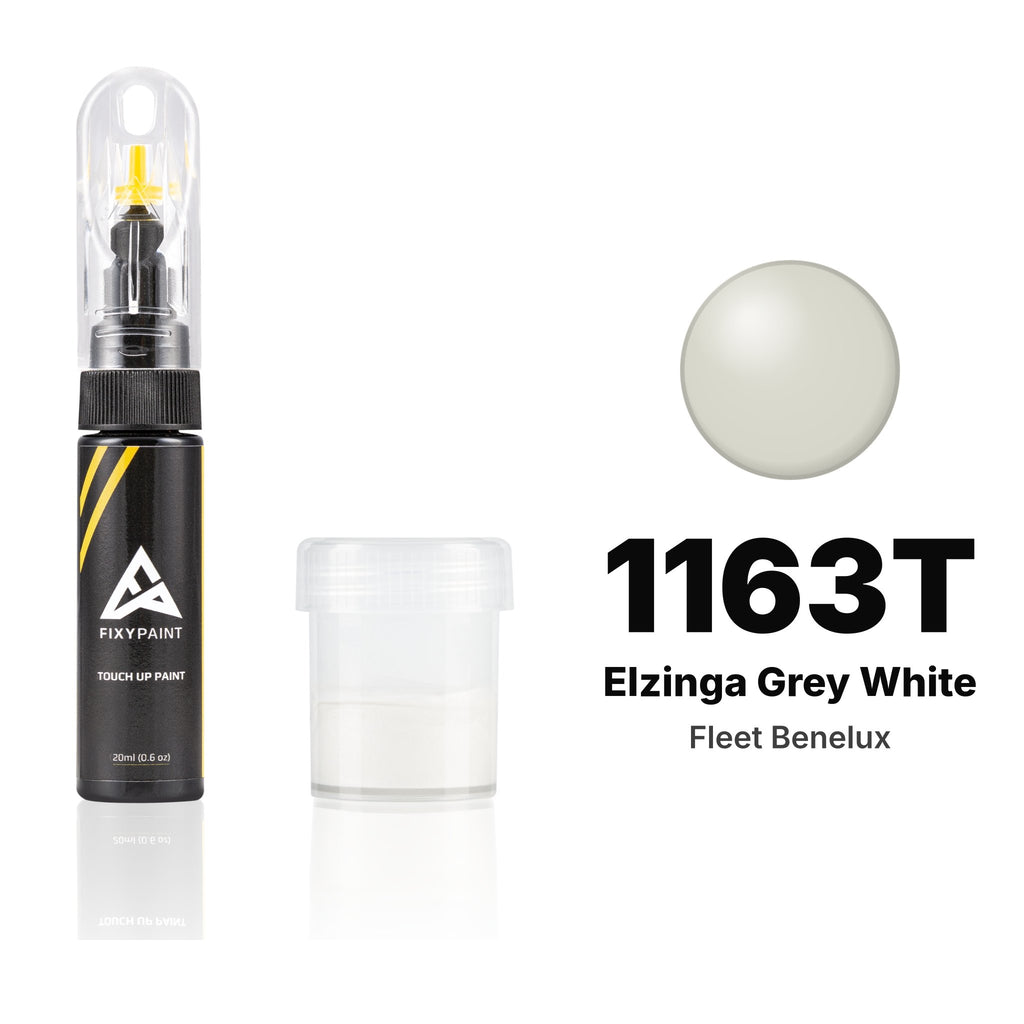 Lackstift für Fleet Benelux – 1163T Elzinga Grey White (alle Modelle, ab 2026), Set Standard