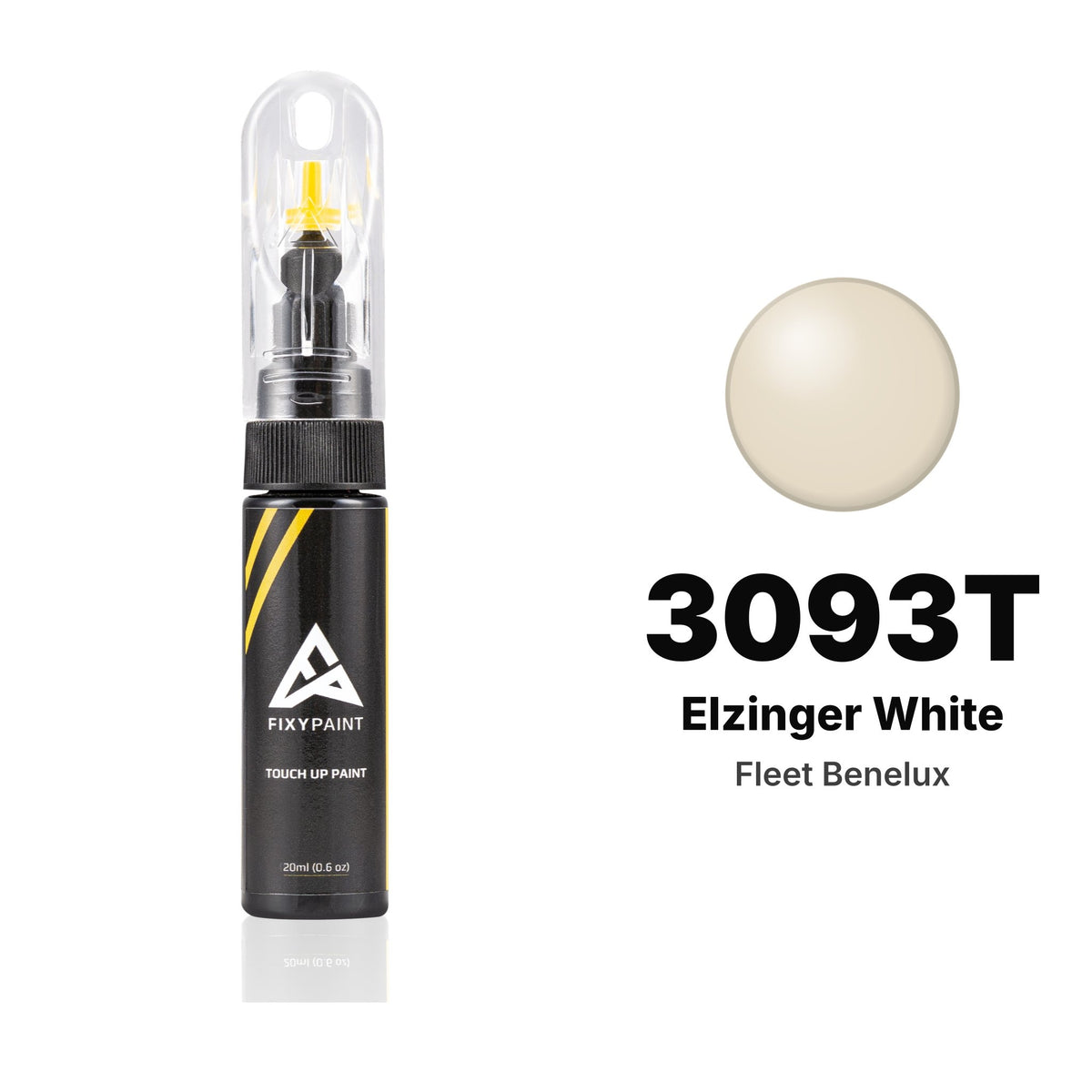 Touch-up paint for Fleet Benelux 3093T Elzinger White, Basic kit