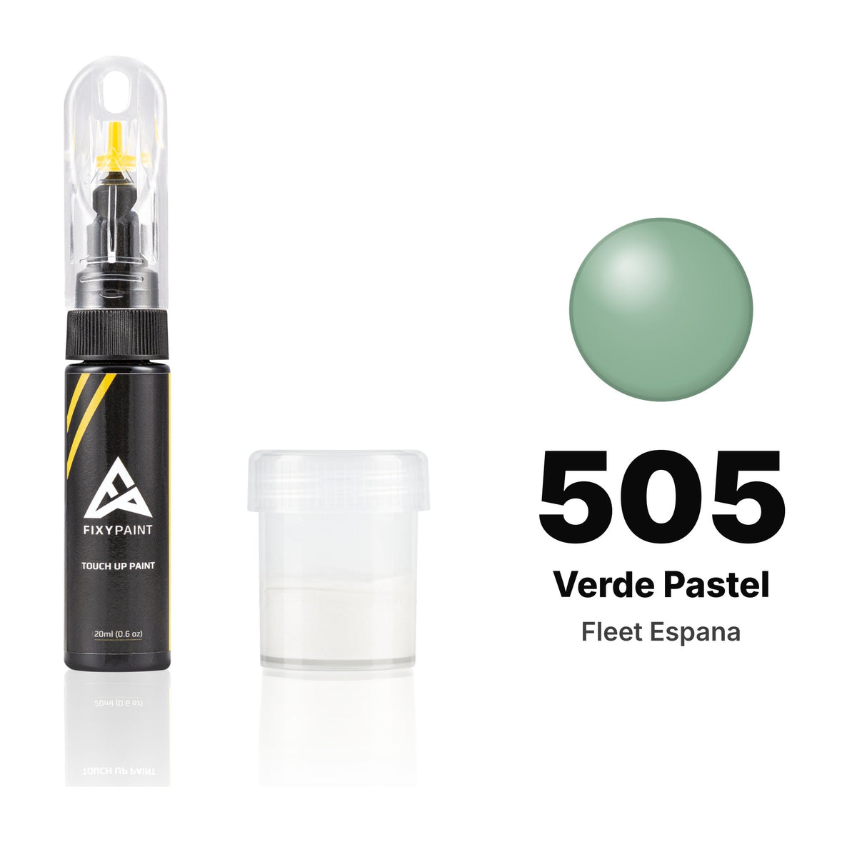 Touch-up paint for Fleet Espana 505 Verde Pastel, Standard kit