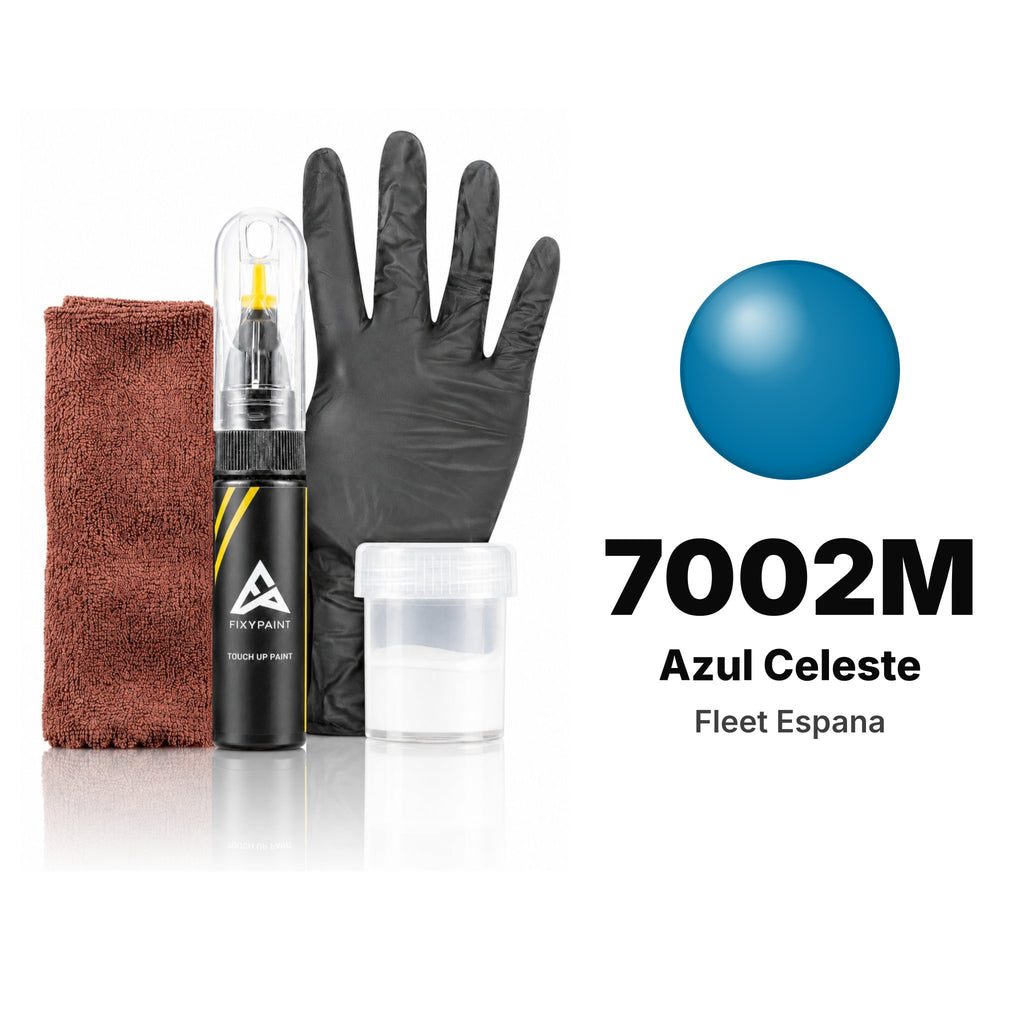 Touch-up paint for Fleet Espana 7002M Azul Celeste, Complete kit