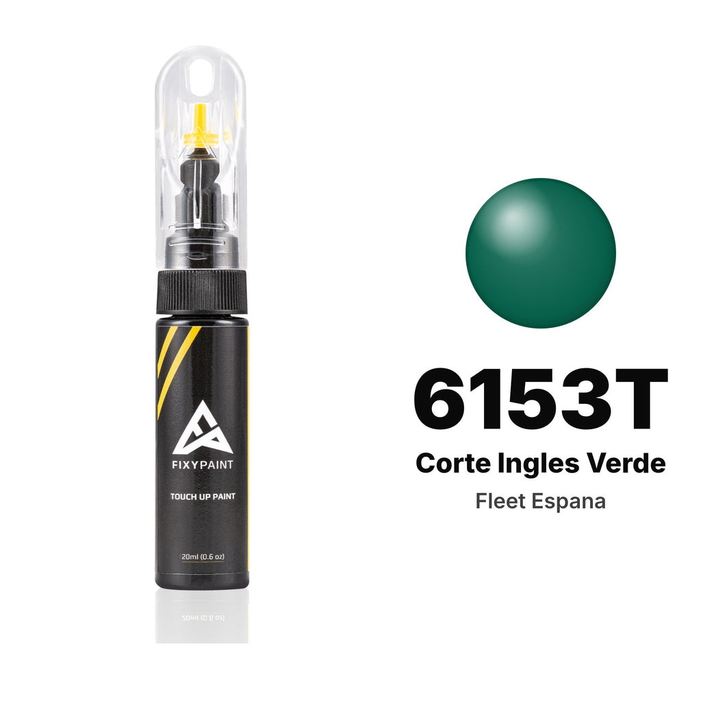 Touch-up paint for Fleet Espana 6153T Corte Ingles Verde, Basic kit
