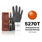 Touch-up paint for Fleet Espana 5270T Ambulancias de Granada Naranja, Complete kit