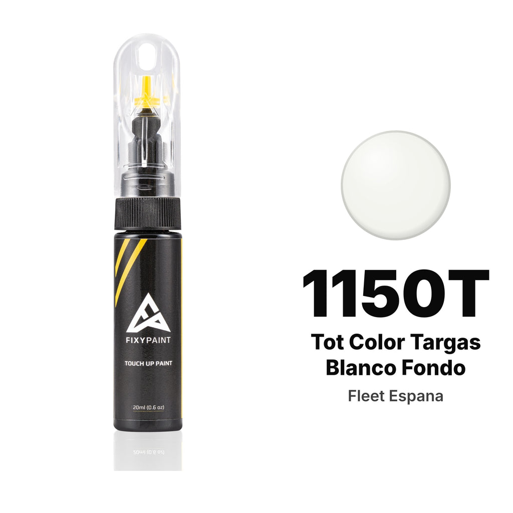 Pintura de retoque para Fleet Espana – 1150T Tot Color Targas Blanco Fondo (todos los modelos, desde 2015), kit Básico