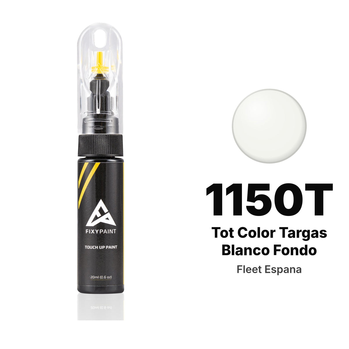 Pintura de retoque para Fleet Espana – 1150T Tot Color Targas Blanco Fondo (todos los modelos, desde 2015), kit Básico