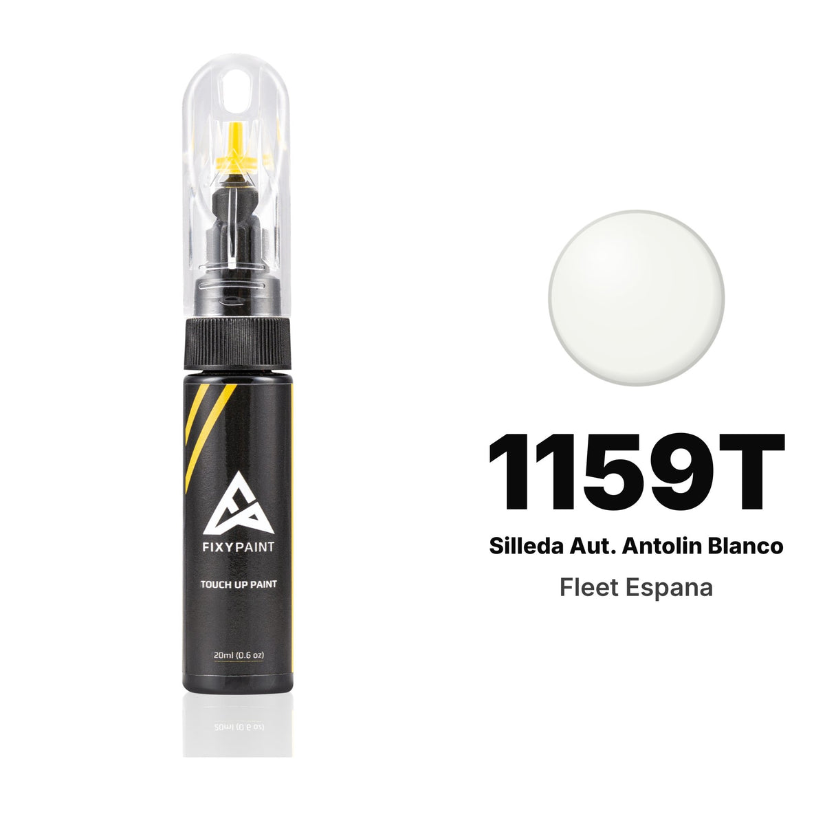 Touch-up paint for Fleet Espana 1159T Silleda Aut. Antolin Blanco, Basic kit