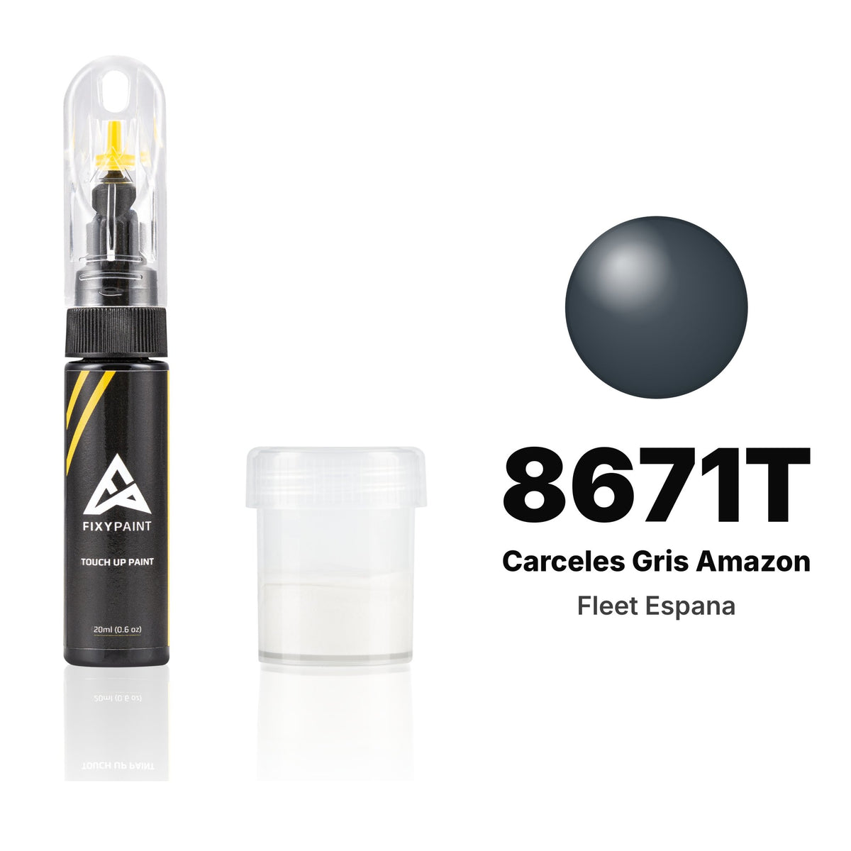 Touch-up paint for Fleet Espana 8671T Carceles Gris Amazon, Standard kit