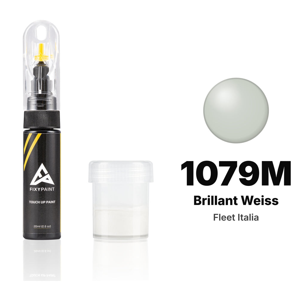 Touch-up paint for Fleet Italia 1079M Brillant Weiss, Standard kit