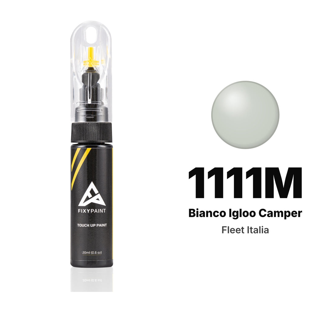 Touch-up paint for Fleet Italia 1111M Bianco Igloo Camper, Basic kit