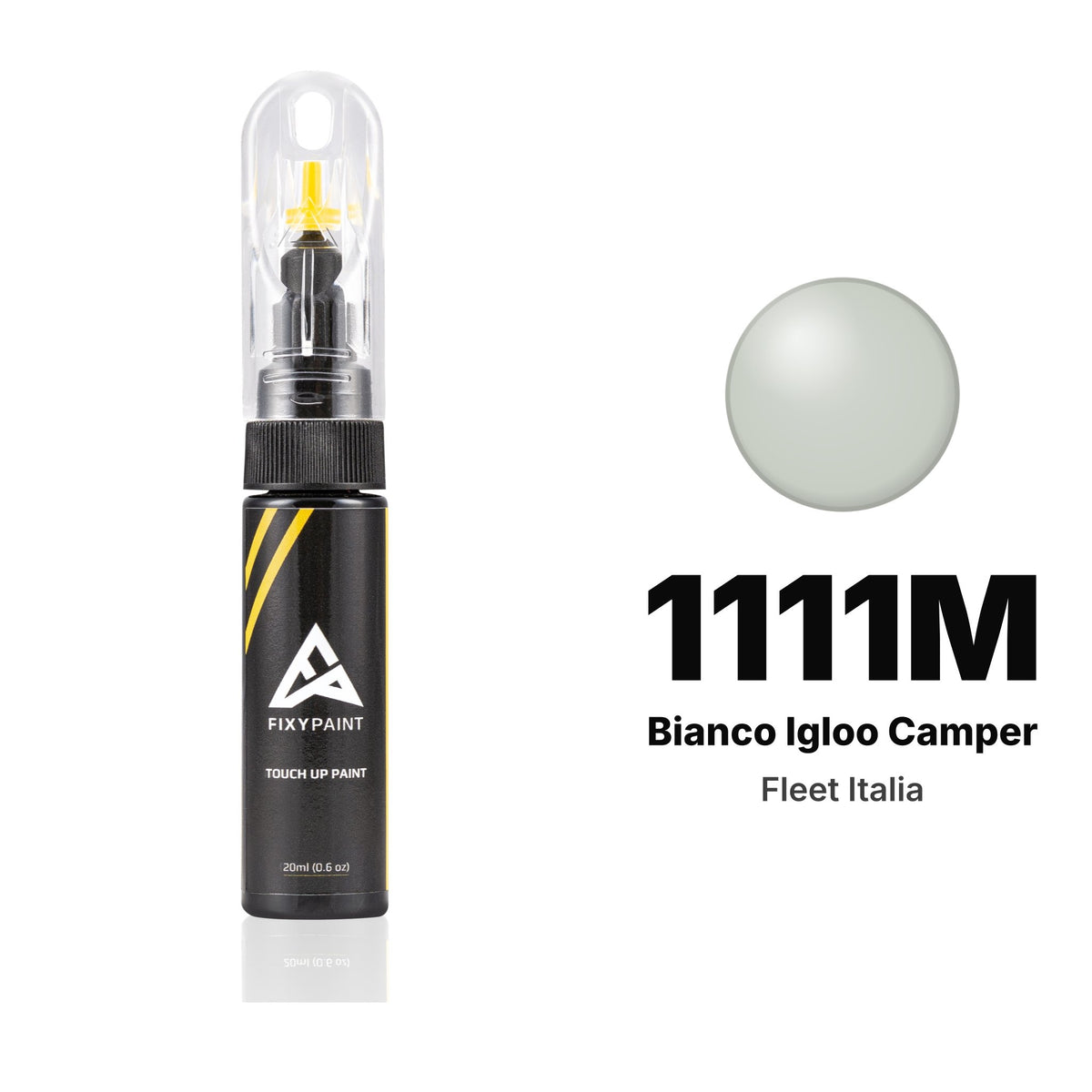 Touch-up paint for Fleet Italia 1111M Bianco Igloo Camper, Basic kit
