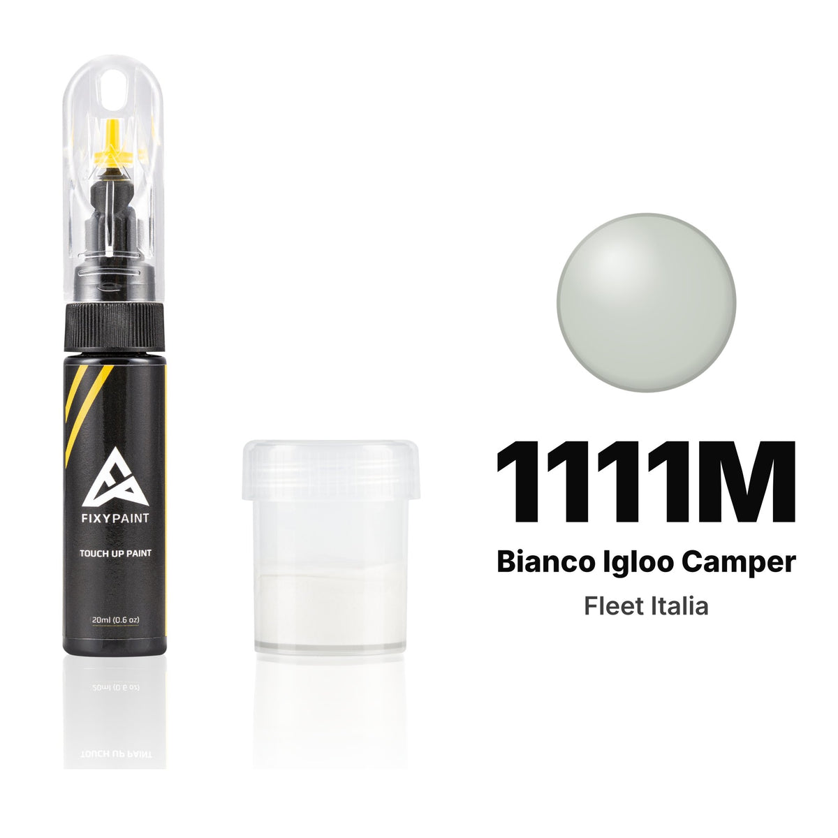 Touch-up paint for Fleet Italia 1111M Bianco Igloo Camper, Standard kit