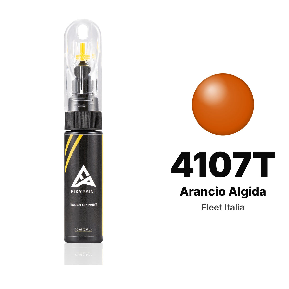 Touch-up paint for Fleet Italia 4107T Arancio Algida, Basic kit