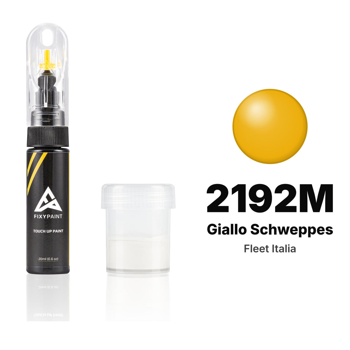 Touch-up paint for Fleet Italia 2192M Giallo Schweppes, Standard kit