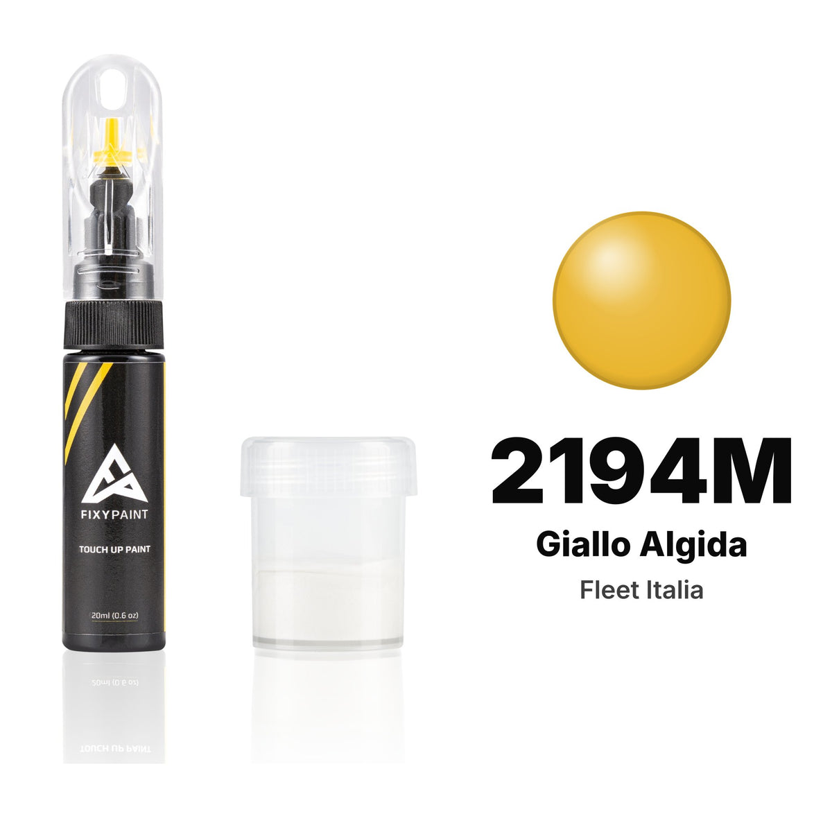 Touch-up paint for Fleet Italia 2194M Giallo Algida, Standard kit