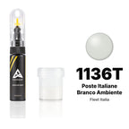 Touch-up paint for Fleet Italia 1136T Poste Italiane Branco Ambiente, Standard kit