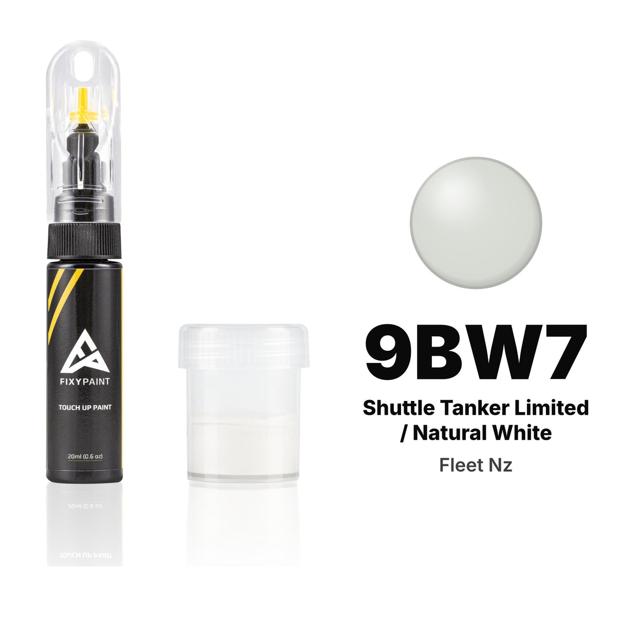 Touch-up paint for Fleet Nz 9BW7 Shuttle Tanker Limited / Natural White, Standard kit