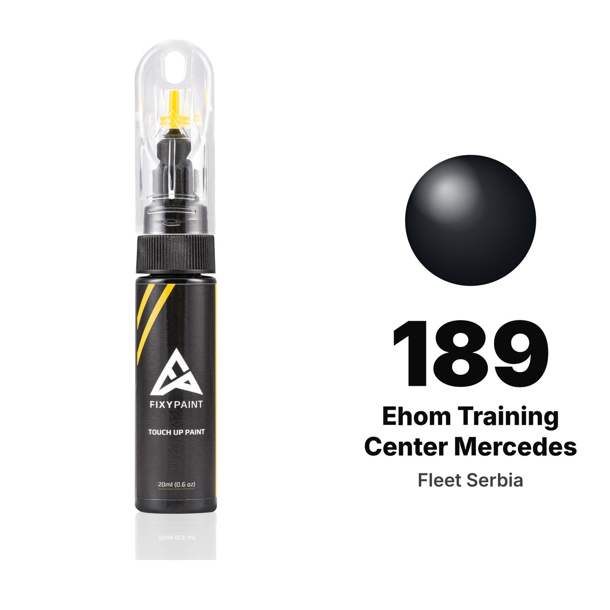 Pintura de retoque para Fleet Serbia – 189 Ehom Training Center Mercedes (todos los modelos, desde 2025), kit Básico