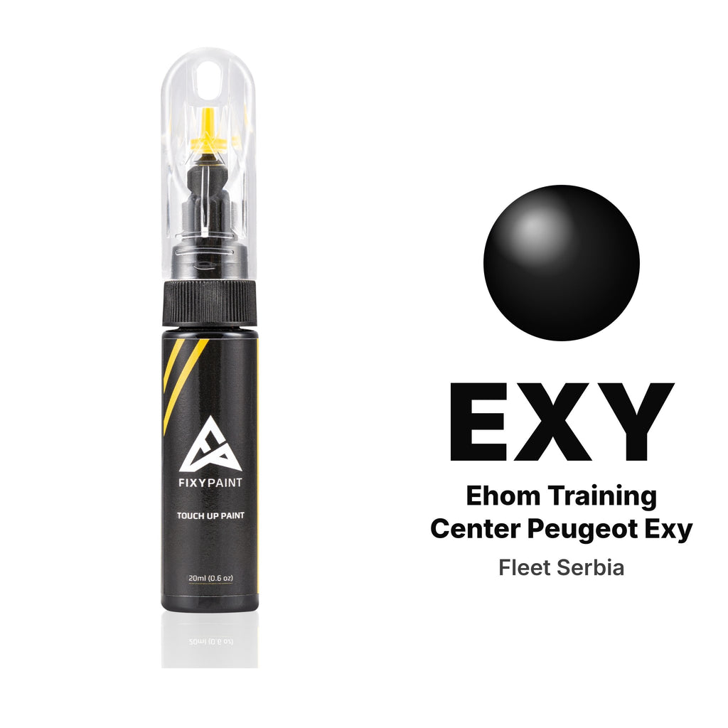 Lackstift für Fleet Serbia – EXY Ehom Training Center Peugeot Exy (alle Modelle, ab 2025), Set Basis