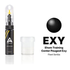 Lackstift für Fleet Serbia – EXY Ehom Training Center Peugeot Exy (alle Modelle, ab 2025), Set Standard
