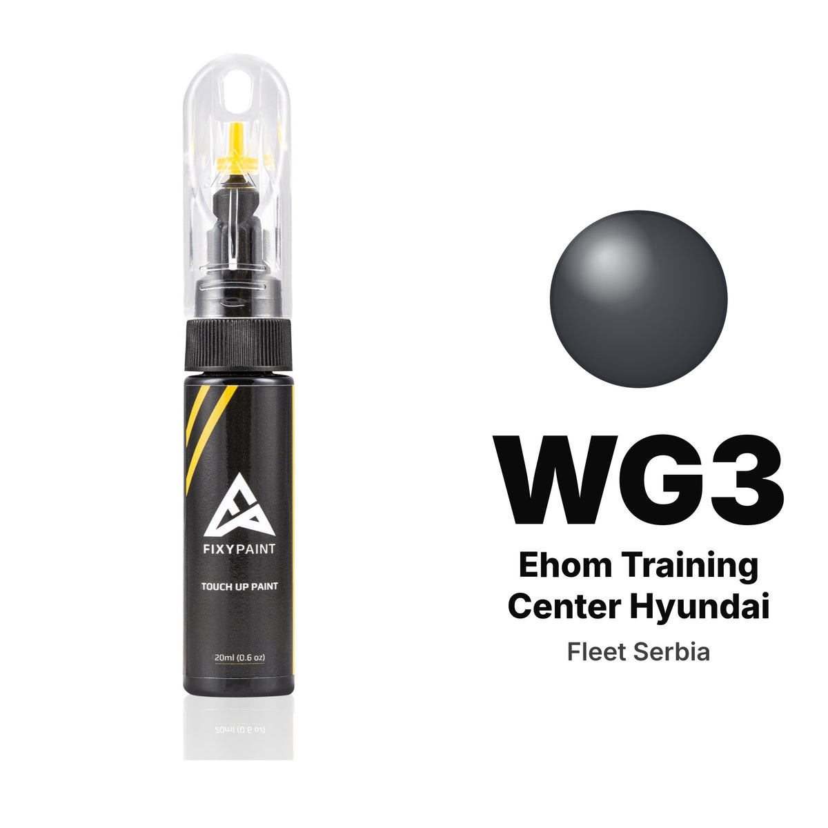 Pintura de retoque para Fleet Serbia – WG3 Ehom Training Center Hyundai (todos los modelos, desde 2025), kit Básico
