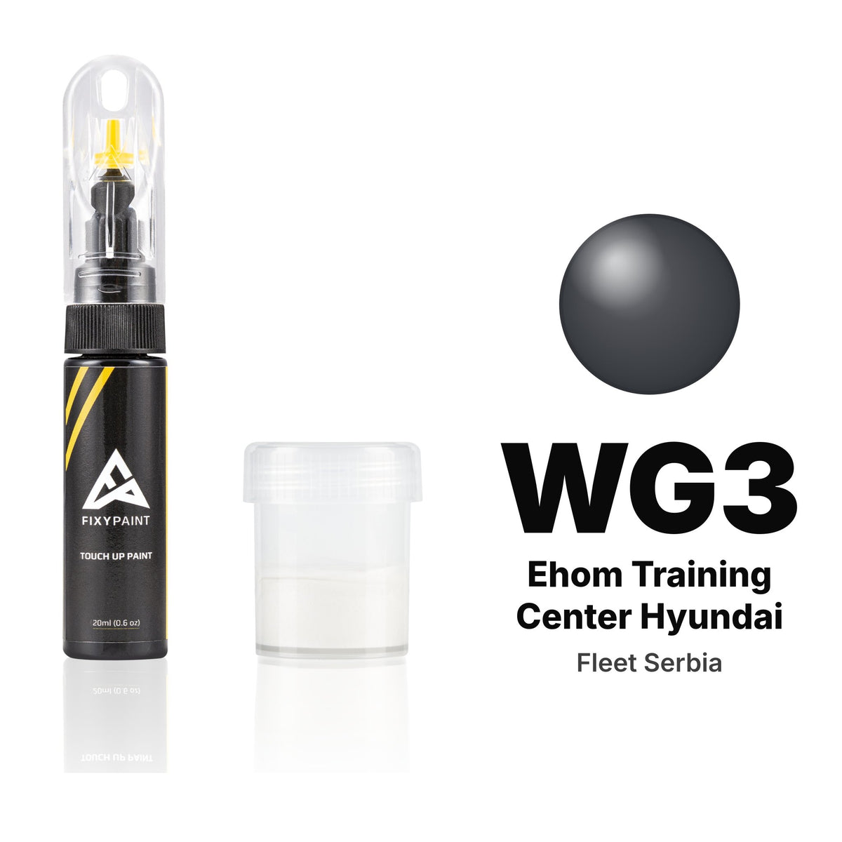 Pintura de retoque para Fleet Serbia – WG3 Ehom Training Center Hyundai (todos los modelos, desde 2025), kit Estándar