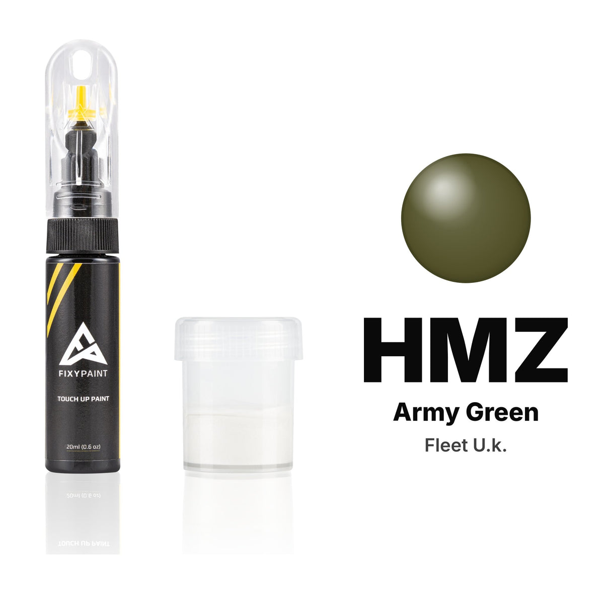 Touch-up paint for Fleet U.k. HMZ Army Green, Standard kit
