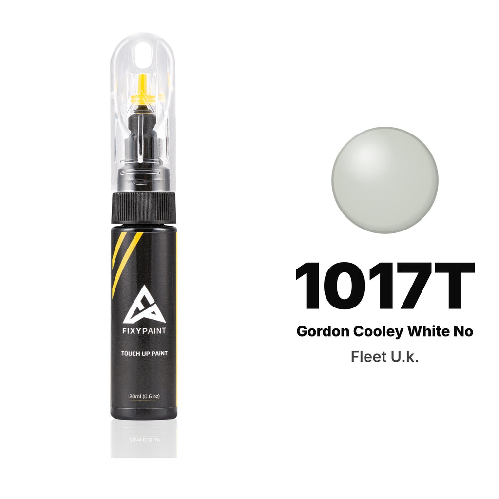 Touch-up paint for Fleet U.k. 1017T Gordon Cooley White No, Basic kit