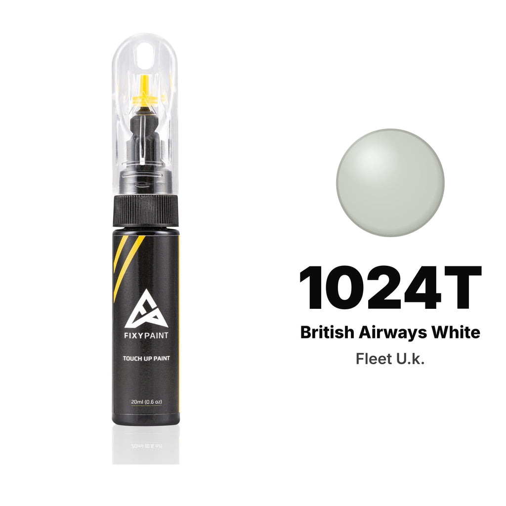 Touch-up paint for Fleet U.k. 1024T British Airways White, Basic kit
