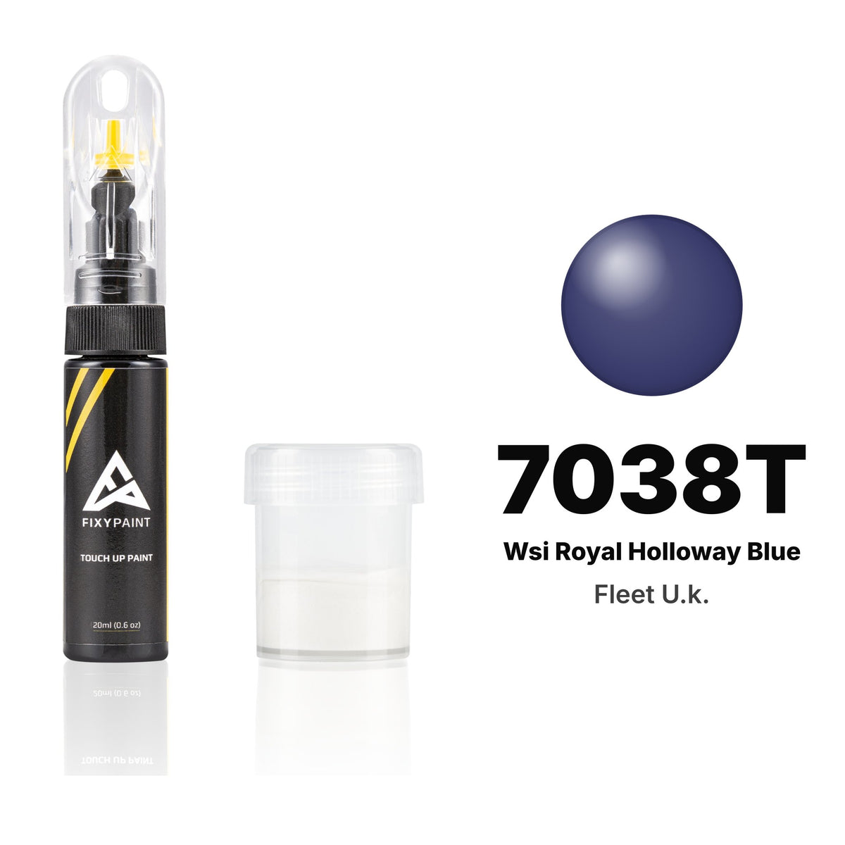 Touch-up paint for Fleet U.k. 7038T Wsi Royal Holloway Blue, Standard kit