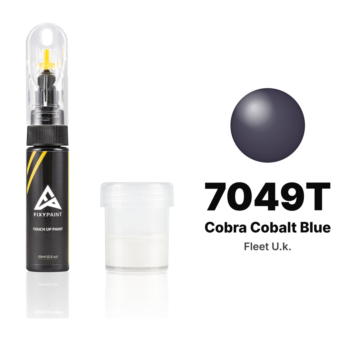 Touch-up paint for Fleet U.k. 7049T Cobra Cobalt Blue, Standard kit
