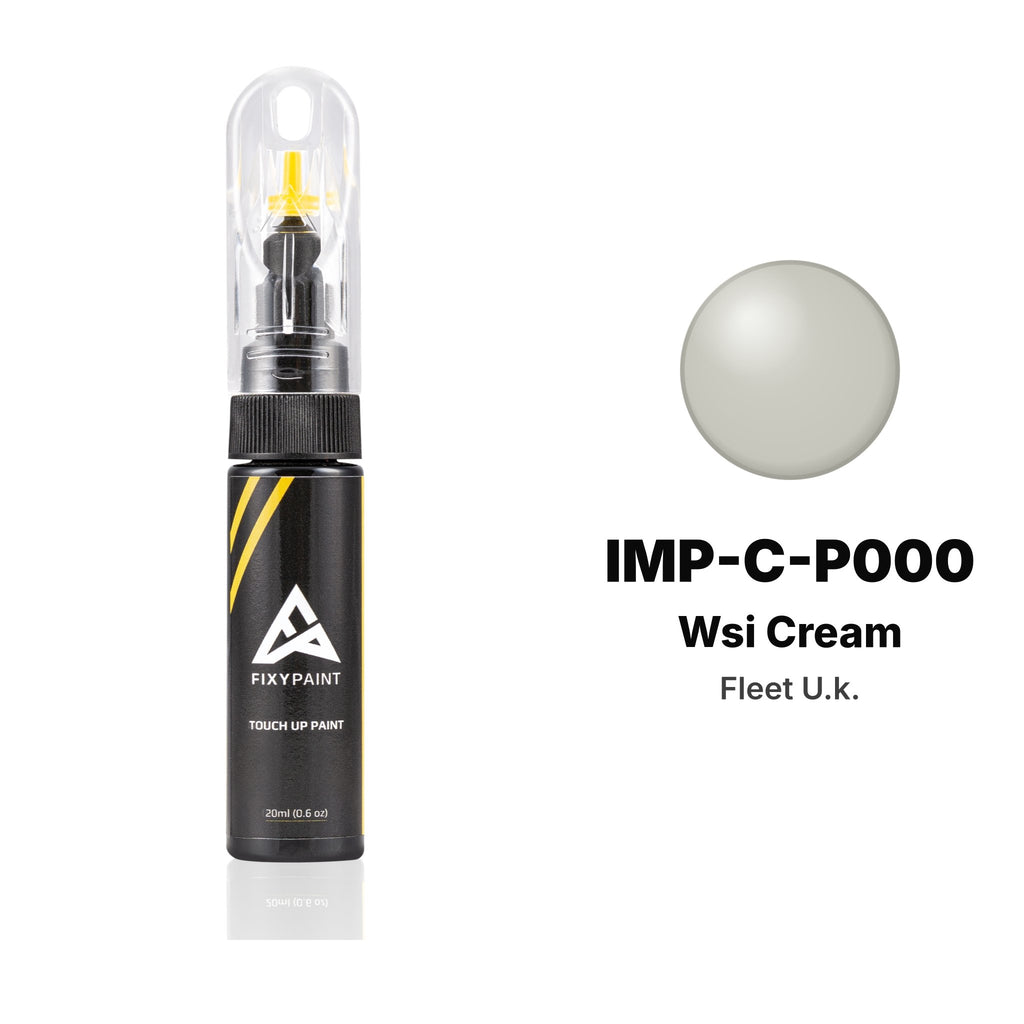 Touch-up paint for Fleet U.k. IMP-C-P000 Wsi Cream, Basic kit
