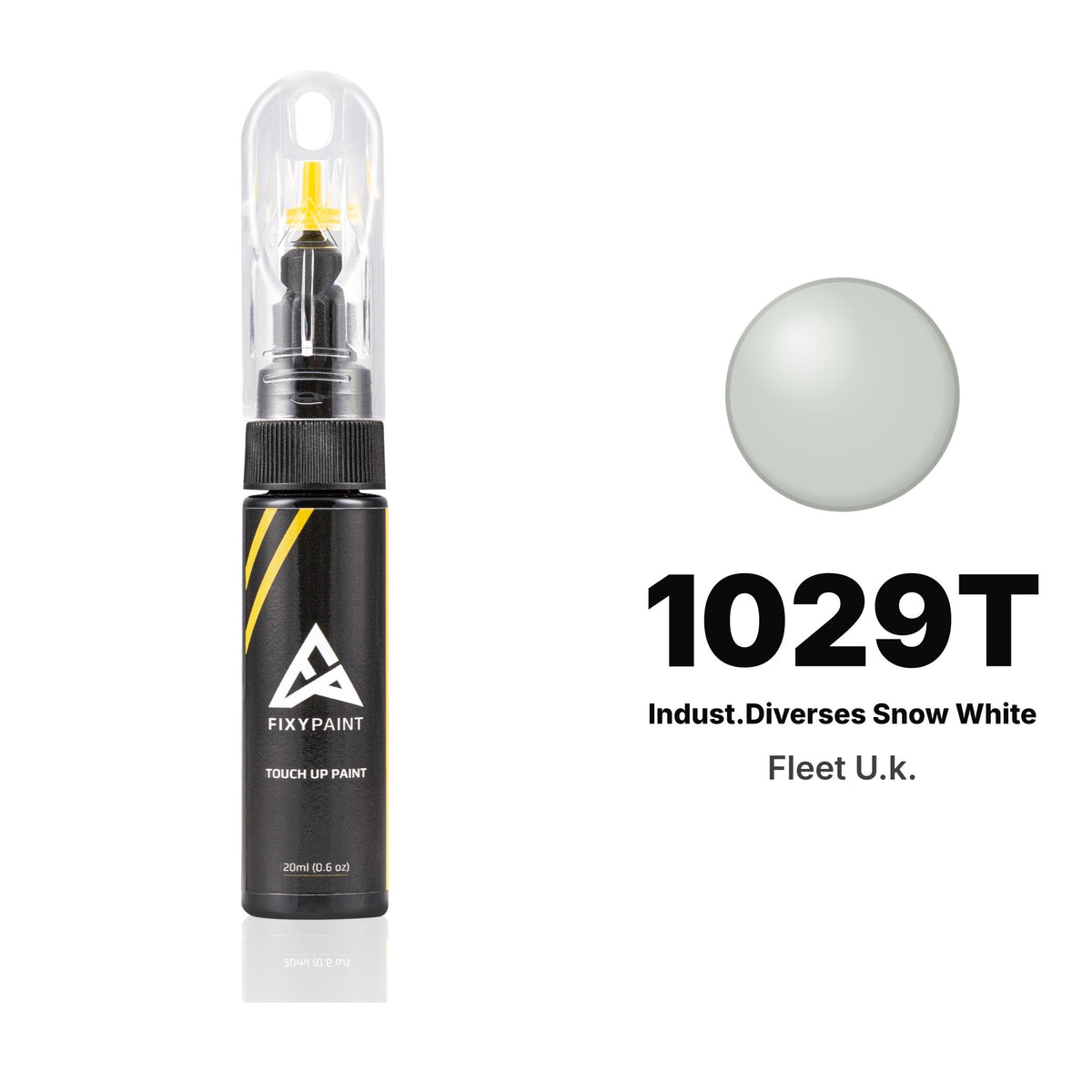 Touch-up paint for Fleet U.k. 1029T Indust.Diverses Snow White, Basic kit