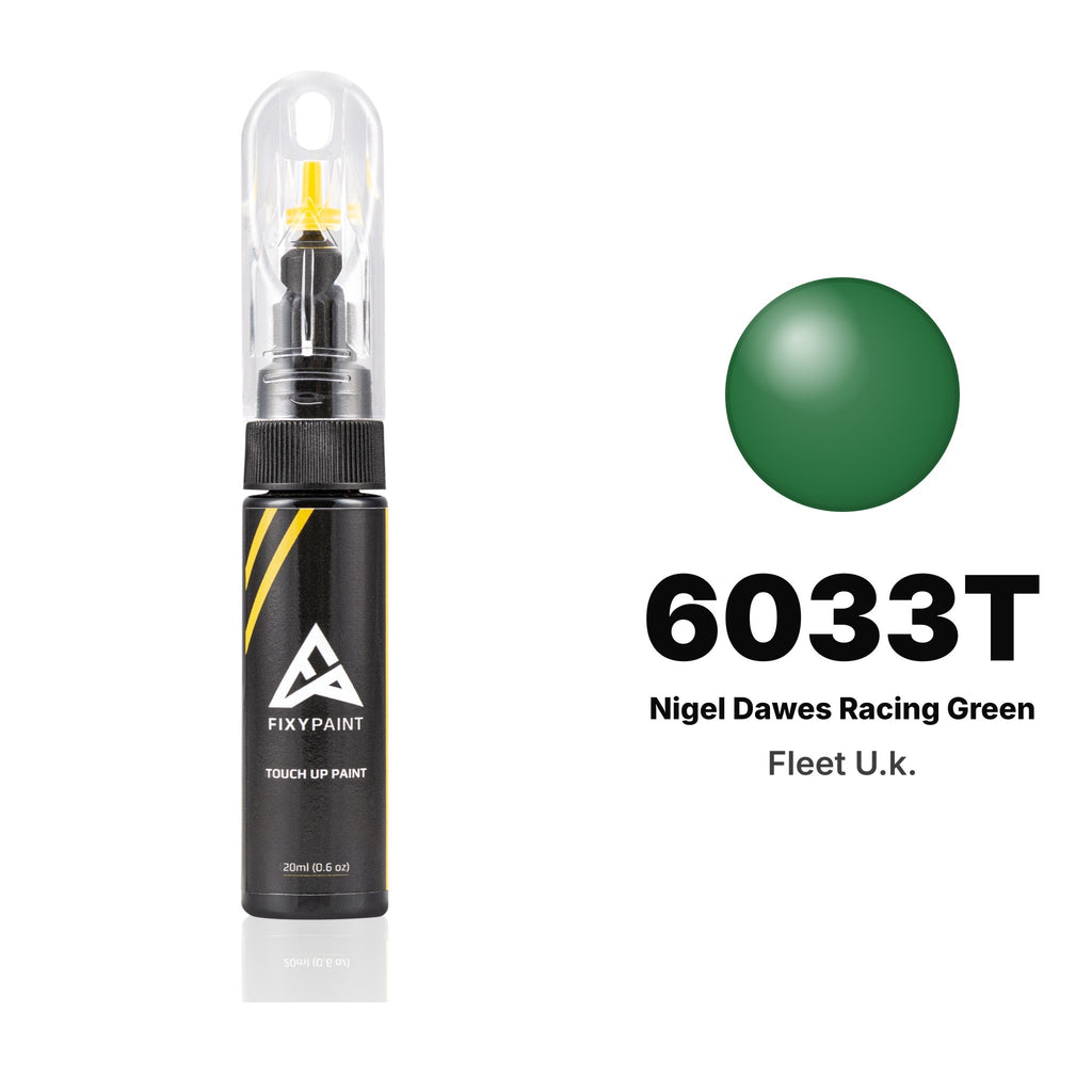 Touch-up paint for Fleet U.k. 6033T Nigel Dawes Racing Green, Basic kit