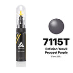 Vernice ritocco per Fleet UK – 7115T Refinish Yeovil Peugeot Purple (tutti i modelli, dal 2006), kit Base